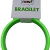 Armband dik neon groen