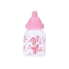Babyfles decoratie roze