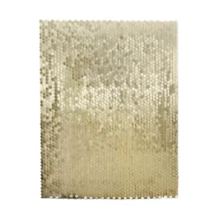 Backdrop goud 30 x 30 cm 6 stuks