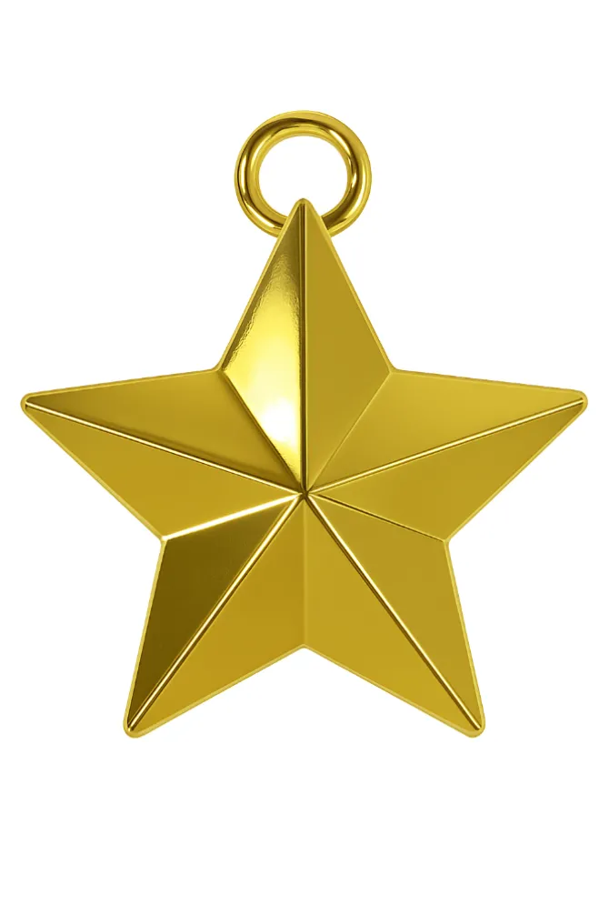 Ballongewicht Ster - Goud