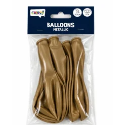 Ballonnen Metallic - Goud - 30cm - 10 stuks