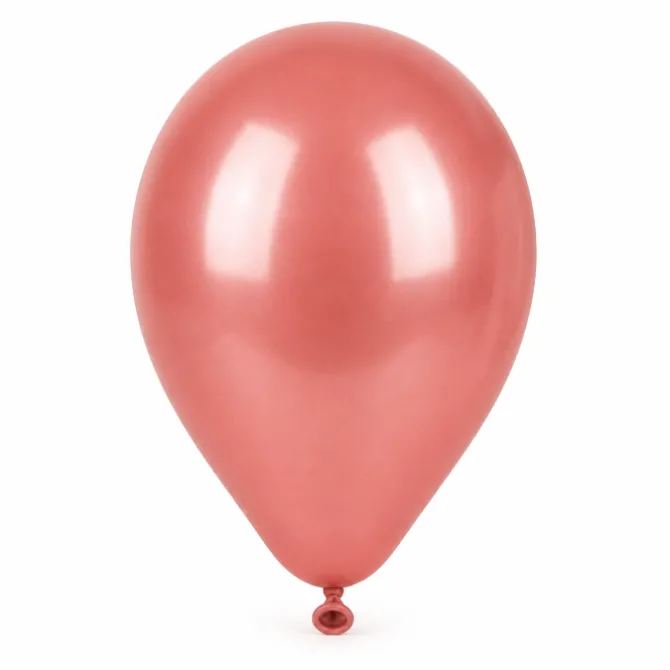Ballonnen Metallic - Roségoud - 30cm - 10 stuks