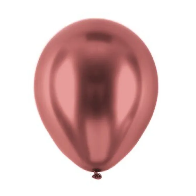 Ballonnen metallic roségoud 30 cm - 20 stuks