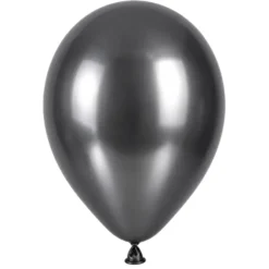Ballonnen metallic zilver 30 cm - 20 stuks