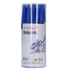 Balpennen blauw 24 stuks