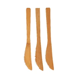 Bamboe messen 3 stuks