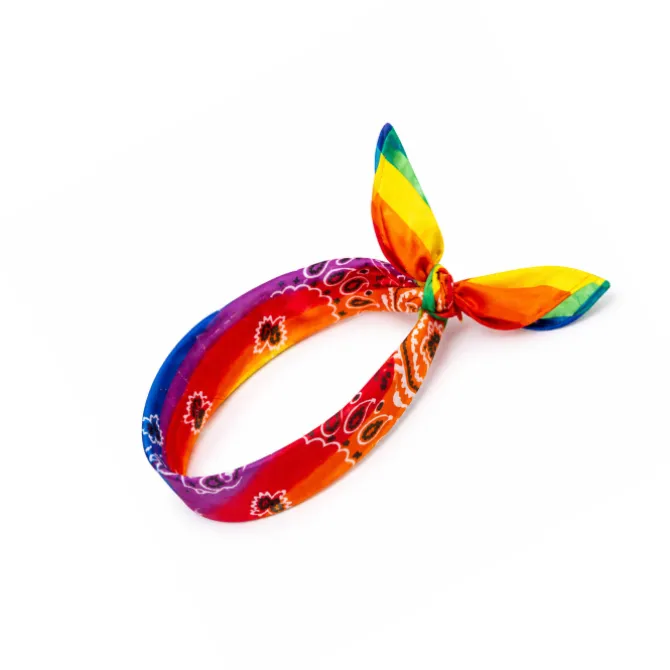 Bandana boerenzakdoek regenboog