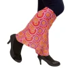 Beenwarmer retro meerkleurig
