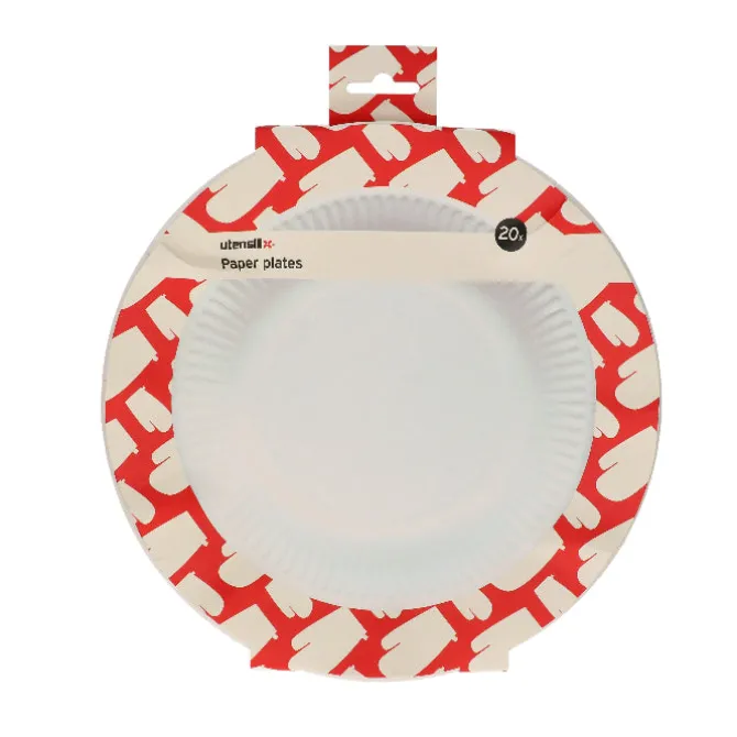 Bordjes papier 23CM 20 stuks