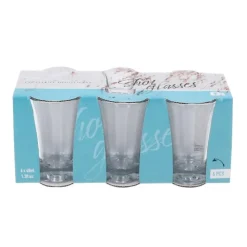 Borrelglazen transparant 40 ml - 6 stuks