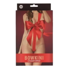 Bowkini luxurious lingerie strik rood dames one size