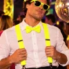 Bretels neon geel