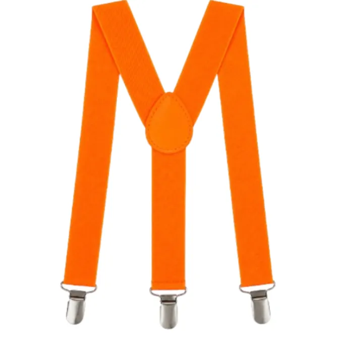 Bretels neon oranje