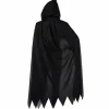 Cape Halloween capuchon zwart