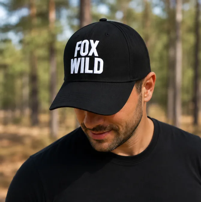 Cap Foxwild zwart