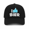 Cap I like beer zwart