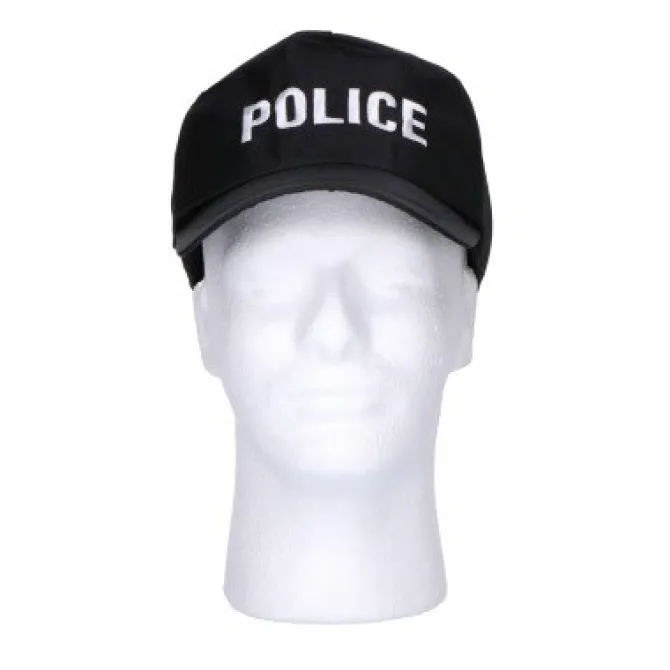 Cap Police zwart