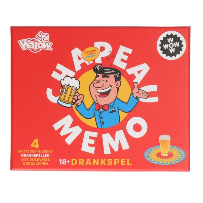 Chapeau Memo Drankspel