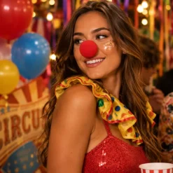 Clownsneus rood