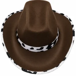 Cowboyhoed bruin koe