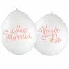 CZ Balloons Just Married 10x