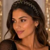 Diadeem breed glitter panter