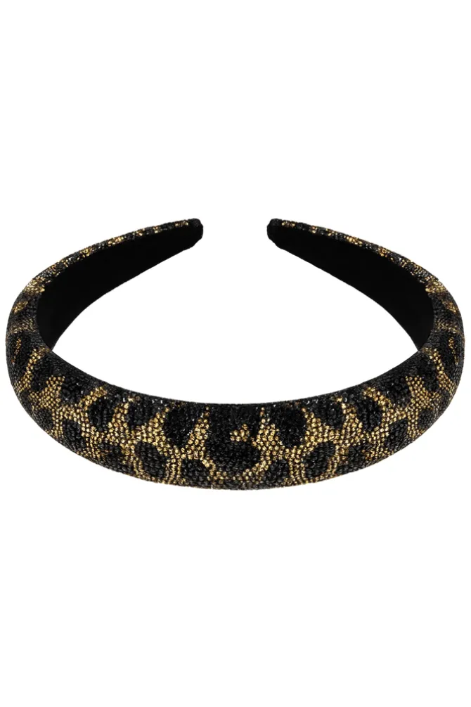 Diadeem breed glitter panter