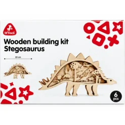 DIY Stegosaurus multi-layer painting