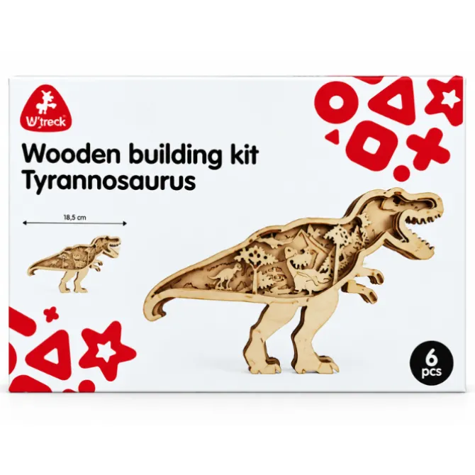 DIY Tyrannosaurus multi-layer painting