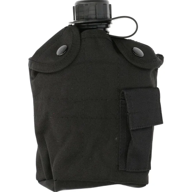 Drinkfles SWAT veldfles zwart