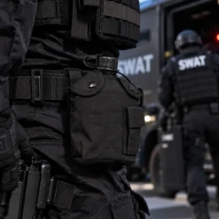 Drinkfles SWAT veldfles zwart
