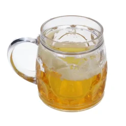 Dubbelwandig bierglas plastic 300ml