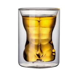 Dubbelwandig glas Man (150ml)