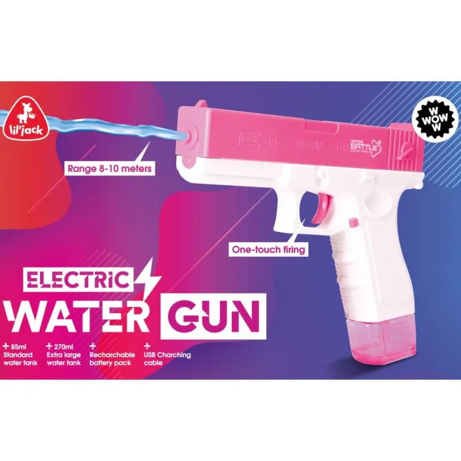 Elektrisch Waterpistool Roze