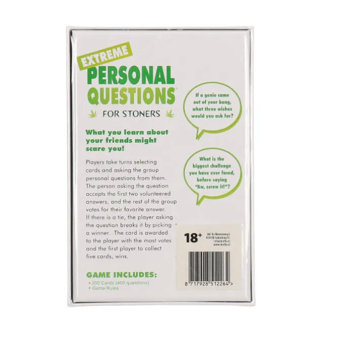 Extreme Personal Questions for Stoners