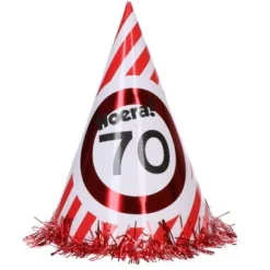 Feesthoed Hoera 70