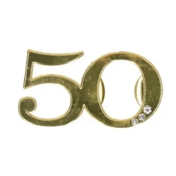 Flesopener Abraham 50 jaar goud