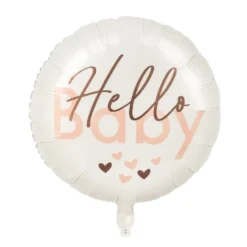 Folieballon Hello baby - 45 cm