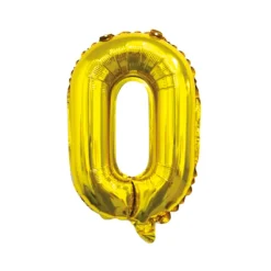 Folieballon Letter O Goud - 35 cm