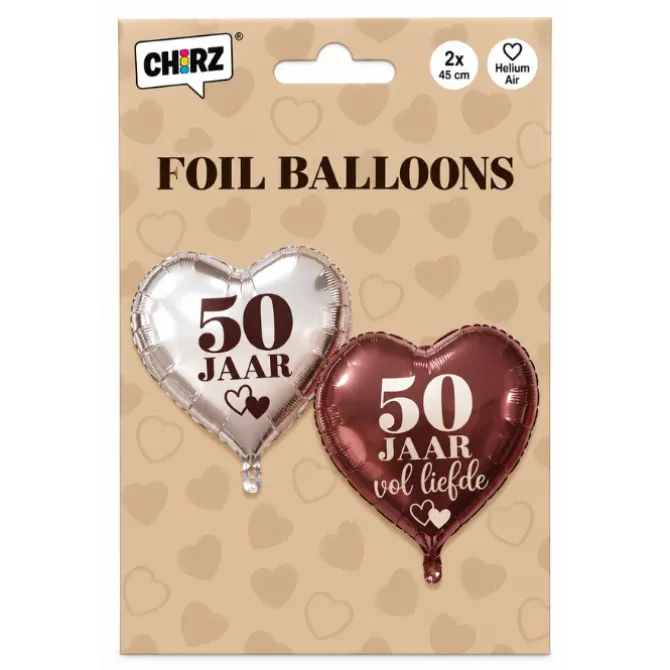 Folieballonnen 50 jaar Vol Liefde