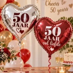 Folieballonnen 50 jaar Vol Liefde