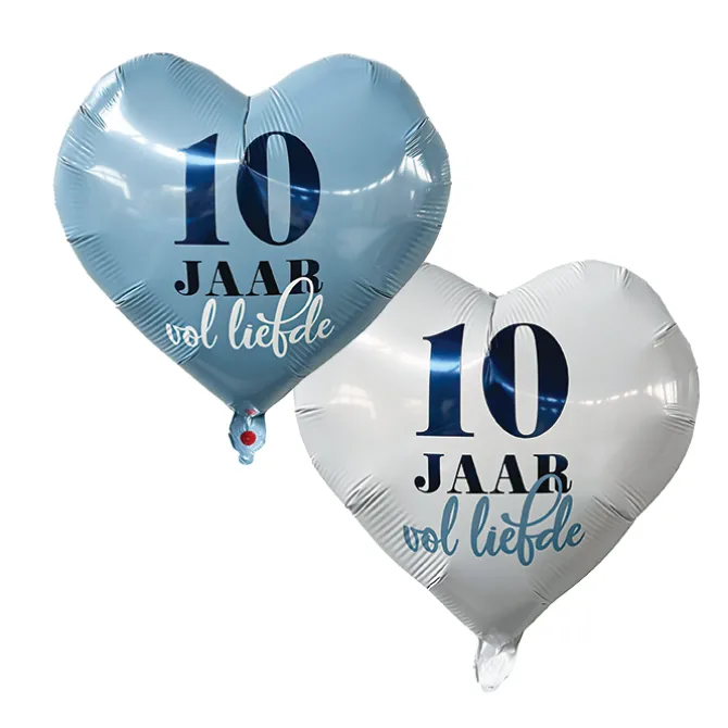 Folieballonnen 10 jaar Vol Liefde