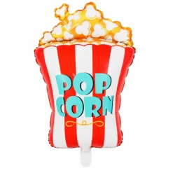 Folieballon party popcorn - 78 x 44 cm