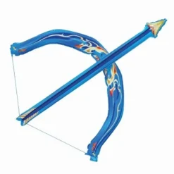 Folieballon pijl en boog blauw - 75 cm