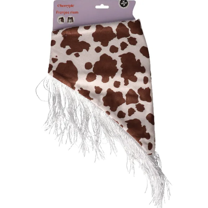 Franjes riem koeienprint