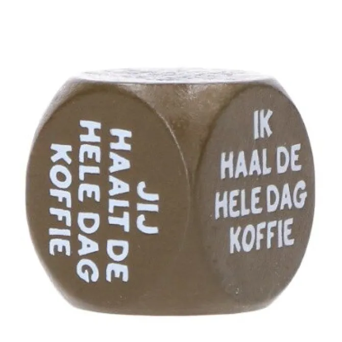 Fun dobbelstenen Koffie