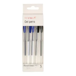 Gelpennen 5 stuks