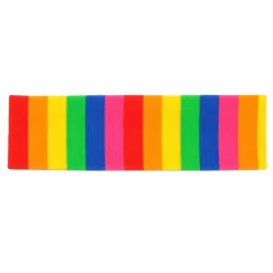 Haarband regenboog smal