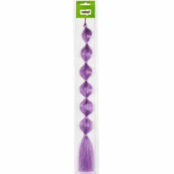Haarextensie gourd shape lichtpaars