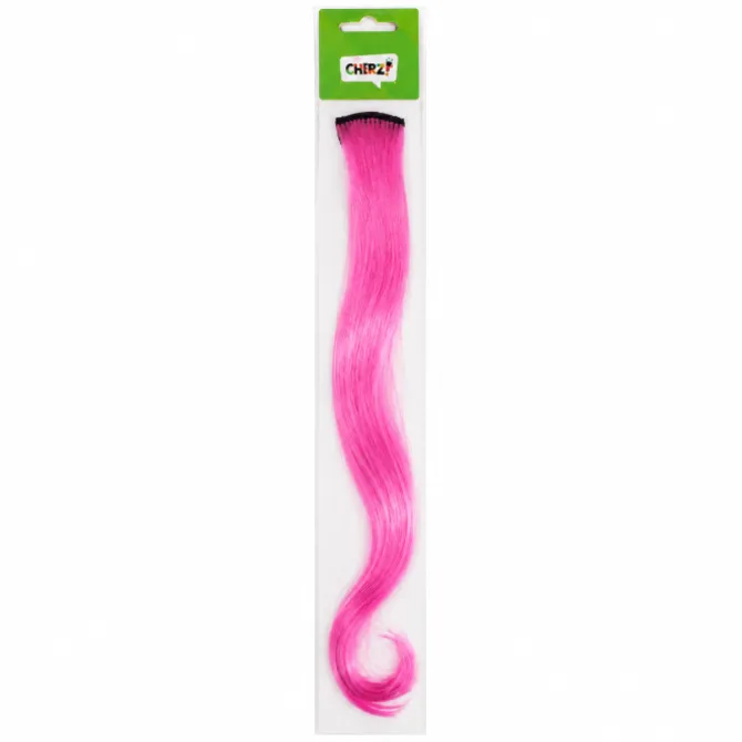 Haarextension krul lichtroze